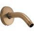 Delta Gold 6 in. Shower Arm and Flange in Champagne Bronze