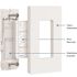 Lutron Caseta Wallplate Bracket for Pico Remote (PICO-WBX-ADAPT)