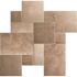 MSI Tuscany Beige Pattern Honed-Unfilled-Chipped Travertine Floor and Wall Tile (5 Kits/80 sq. ft./pallet)