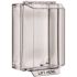 Safety Technology International Clear Universal Stopper Low Profile without Horn Housing and Surface Mount