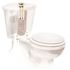 Fluidmaster Replacement Dual Flush Push Buttons for Glacier Bay Toilets