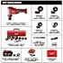 M18 18V Lithium-Ion 1/2 in. to 4 in. Force Logic High Capacity Cordless Knockout Tool Kit w/Die Set 3.0 Ah Batteries