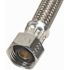 BrassCraft 1/2 in. FIP x 3/8 in. Compression x 48 in. Braided Polymer Dishwasher Supply Line with 3/8 in. Compression Elbow