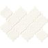 MSI Whisper White 11x15 in. Glossy Ceramic Arabesque Mosaic Tile with Classic Curved Pattern (11.7 sq. ft./Case)