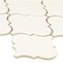 MSI Whisper White 11x15 in. Glossy Ceramic Arabesque Mosaic Tile with Classic Curved Pattern (11.7 sq. ft./Case)