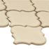 MSI Antique White Arabesque 11 in. x 15 in. Glossy Ceramic Mesh-Mounted Mosaic Floor and Wall Tile (11.7 sq. ft. /case)