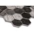 MSI Henley Hexagon 12 in. x 12 in. Polished Marble Mesh-Mounted Mosaic Floor and Wall Tile (9.8 sq. ft./case)
