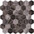 MSI Henley Hexagon 12 in. x 12 in. Polished Marble Mesh-Mounted Mosaic Floor and Wall Tile (9.8 sq. ft./case)