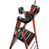 Werner 6 ft. Fiberglass Podium Step Ladder (12 ft. Reach Height) with 300 lbs. Load Capacity Type IA Duty Rating