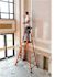 Werner 6 ft. Fiberglass Podium Step Ladder (12 ft. Reach Height) with 300 lbs. Load Capacity Type IA Duty Rating