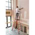 Werner 6 ft. Fiberglass Podium Step Ladder (12 ft. Reach Height) with 300 lbs. Load Capacity Type IA Duty Rating