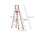 Werner 8 ft. Fiberglass Podium Step Ladder ( 14 ft. Reach Height) with 300 lbs. Load Capacity Type IA Duty Rating