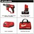 Milwaukee M12 FUEL 12V Lithium-Ion Brushless Cordless 5/8 in. SDS-Plus Rotary Hammer Kit with One 4.0Ah Battery and Bag