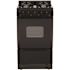 20 in. 2.42 cu. ft. Battery Spark Ignition Gas Range in Black