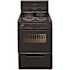 24 in. 2.97 cu. ft. Electric Range in Black