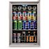 Newair 17 In. 90-Can Freestanding Beverage Cooler W/ Adjustable Shelves (Stainless Steel)