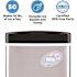 NewAir Portable 50 lb. of Ice a Day Countertop Ice Maker BPA Free Parts with 3 Ice Sizes and Easy to Clean - Stainless Steel