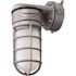 Lithonia Lighting Contractor Select 1 Light Gray 120/277 Integrated LED Outdoor Vapor Tight Wall Lantern Sconce 1-Pack