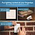 Lutron Caseta Smart Lighting Dimmer Switch Starter Kit with Smart Hub (P-BDG-PKG1W)