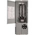 Homeline 200 Amp 30-Space 42-Circuit Outdoor Ring-Type Semi-Flush Mount Solar-Ready Main Breaker plug-on neutral CSED