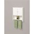 Zenna Home 19.19 in. W x 25.63 in. H Bathroom Storage Wall Cabinet in White