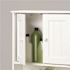 Zenna Home 19.19 in. W x 25.63 in. H Bathroom Storage Wall Cabinet in White