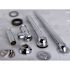Kingston Brass Claw Foot 1-1/2 in. O.D. Brass Leg Tub Drain with Chain and Stopper in Chrome
