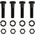 CURT 30,000 lbs. Pintle Hook Trailer Hitch (Fits 2-1/2 in. or 3 in. Lunette Eyes)