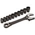 Crescent X6 3/8 in. Drive Pass-Thru Adjustable Wrench Set (11-Piece)