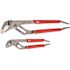 Milwaukee 6 in. and 10 in. Straight-Jaw Pliers Set (2-Piece)