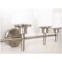 Design House Aubrey 5-Light Satin Nickel Vanity Light
