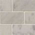 MSI Carrara White 12 in. x 12 in. x 10 mm Polished Marble Mesh-Mounted Mosaic Floor and Wall Tile (10 sq. ft. / case)
