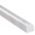 MSI Carrara White Pencil Molding 3/4 in. x 12 in. Polished Marble Wall Tile (20 lin. ft. / case)