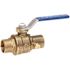 Everbilt 1/2 in. SWT x 1/2 in. SWT Full Port Lead Free Brass Ball Valve with Drain