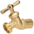 Everbilt 1/2 in. SWT and 3/4 in. SWT x 3/4 in. MHT Brass No-Kink Hose Bibb Valve