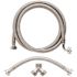 Everbilt 3/4 in. FHT x 3/4 in. FHT x 72 in. Braided Stainless Steam Dryer Installation Kit