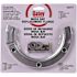Oatey 7 in. Galvanized Steel Toilet Flange Replacement Ring
