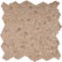 MSI Silver Travertine 12 in. x 12 in. x 0.38 in. Tumbled Marble Mesh-Mounted Mosaic Mosaic Tile (9.1 sq. ft./Case)