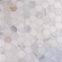 MSI Calacatta Gold Hexagon 12 in. x 12 in. x 10mm Polished Marble Mesh-Mounted Mosaic Tile