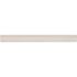 MSI Whisper White Quarter Round Molding 5/8 in. x 6 in. Glossy Ceramic Floor and Wall Tile (2.5 lin. ft. / Case)