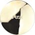 DANCO 2 in. Plastic Touch-Toe Bathtub Drain Stopper in Polished Brass
