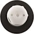 DANCO 2 in. Plastic Touch-Toe Bathtub Drain Stopper in Polished Brass
