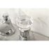 Kingston Brass Crystal 8 in. Widespread 2-Handle Mid-Arc Bathroom Faucet in Polished Chrome