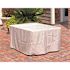 Fire Sense Longmont 49 in. x 35 in. Rectangular Extruded Aluminum LPG Fire Pit