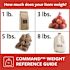 Command Plastic Clothes Hanger (Case of 16 Packs, 1-Hanger and 2-Strips)