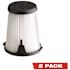 Milwaukee 3 in. Replacement Filters (2-Pack)