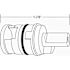 PROPLUS Cartridge for Delta Delex Peerless and Federal for 2-Handle Faucets