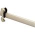 Delta 48-60 in. W Contemporary Frameless Sliding Shower Track Assembly Kit in Nickel (For 1/4 in. (6mm) Glass)