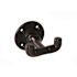 Design House Kimball Double Robe Hook in Satin Black