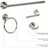 Design House Kimball Single Post Toilet Paper Holder in Satin Black